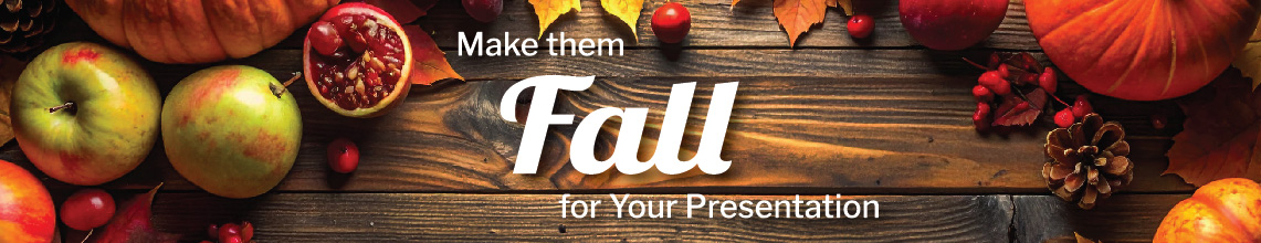 Make them Fall for you Presentation with Custom Folders