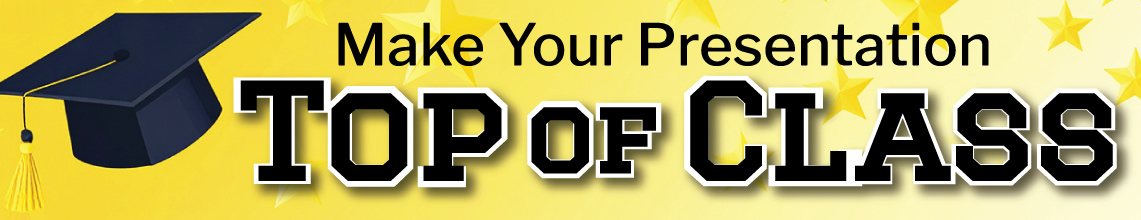 Image of Banner Presentation Folders Make Your Presentation Top of Class