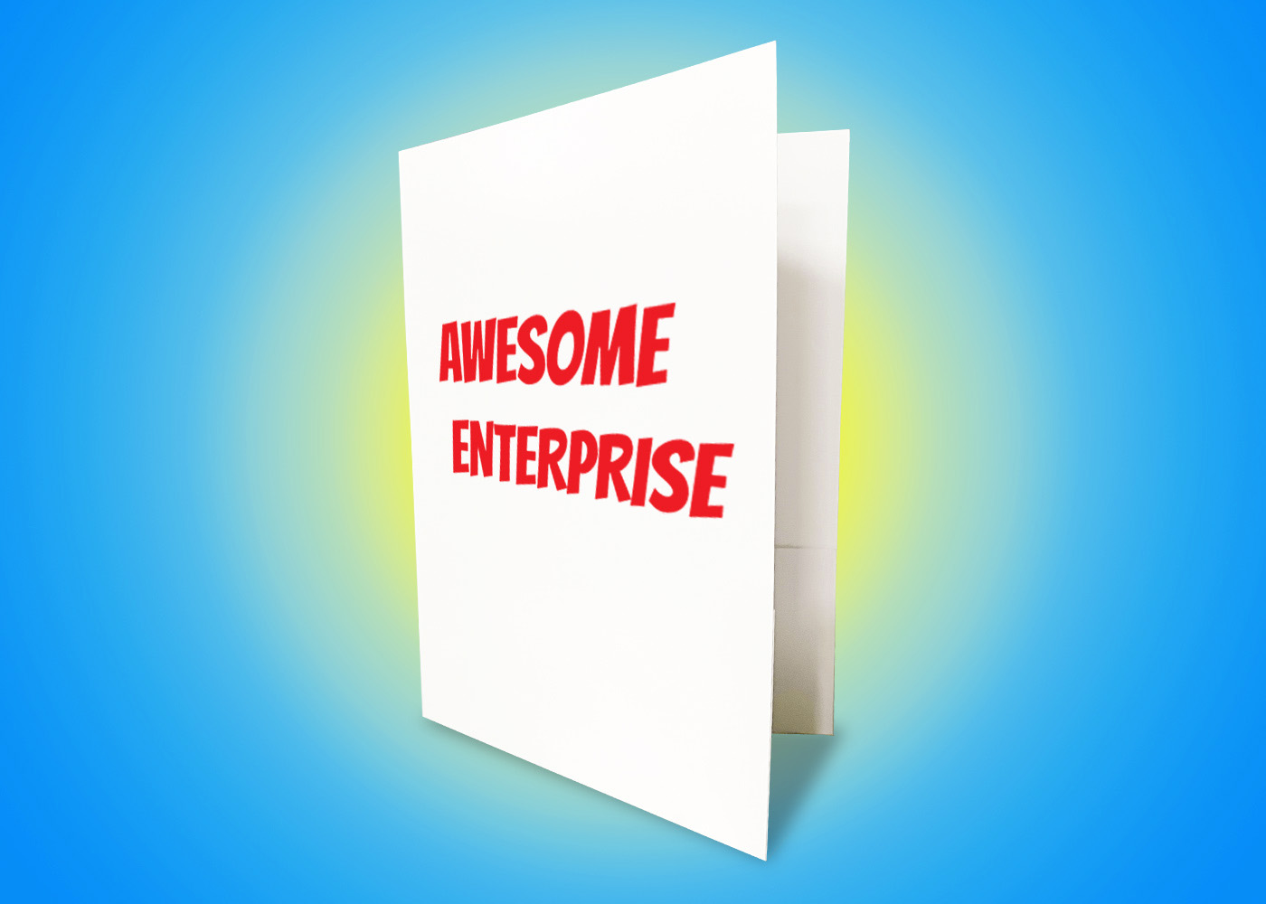 Image of Folder for Branding Awesome Enterprise