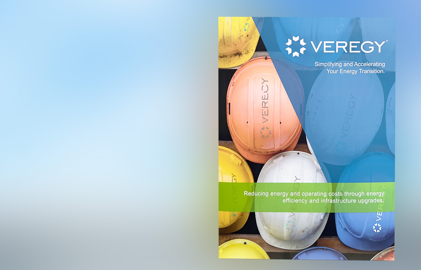 Cover of Veregy presentation folders